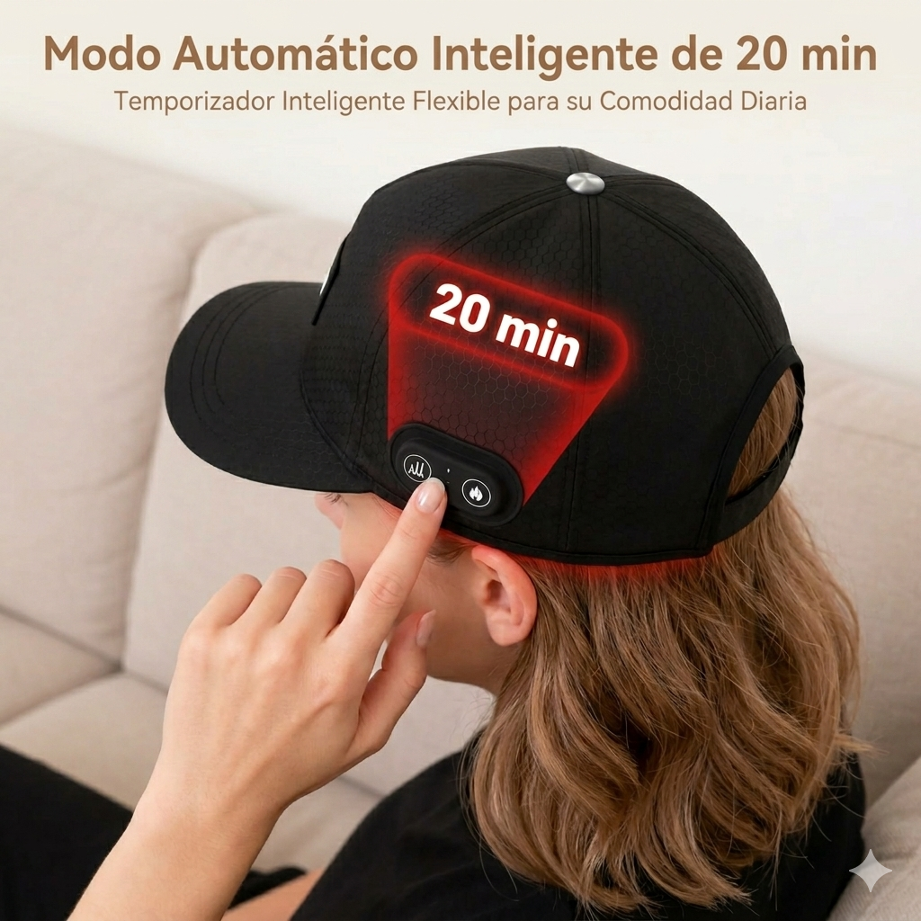 Gorro de Terapia Capilar LED