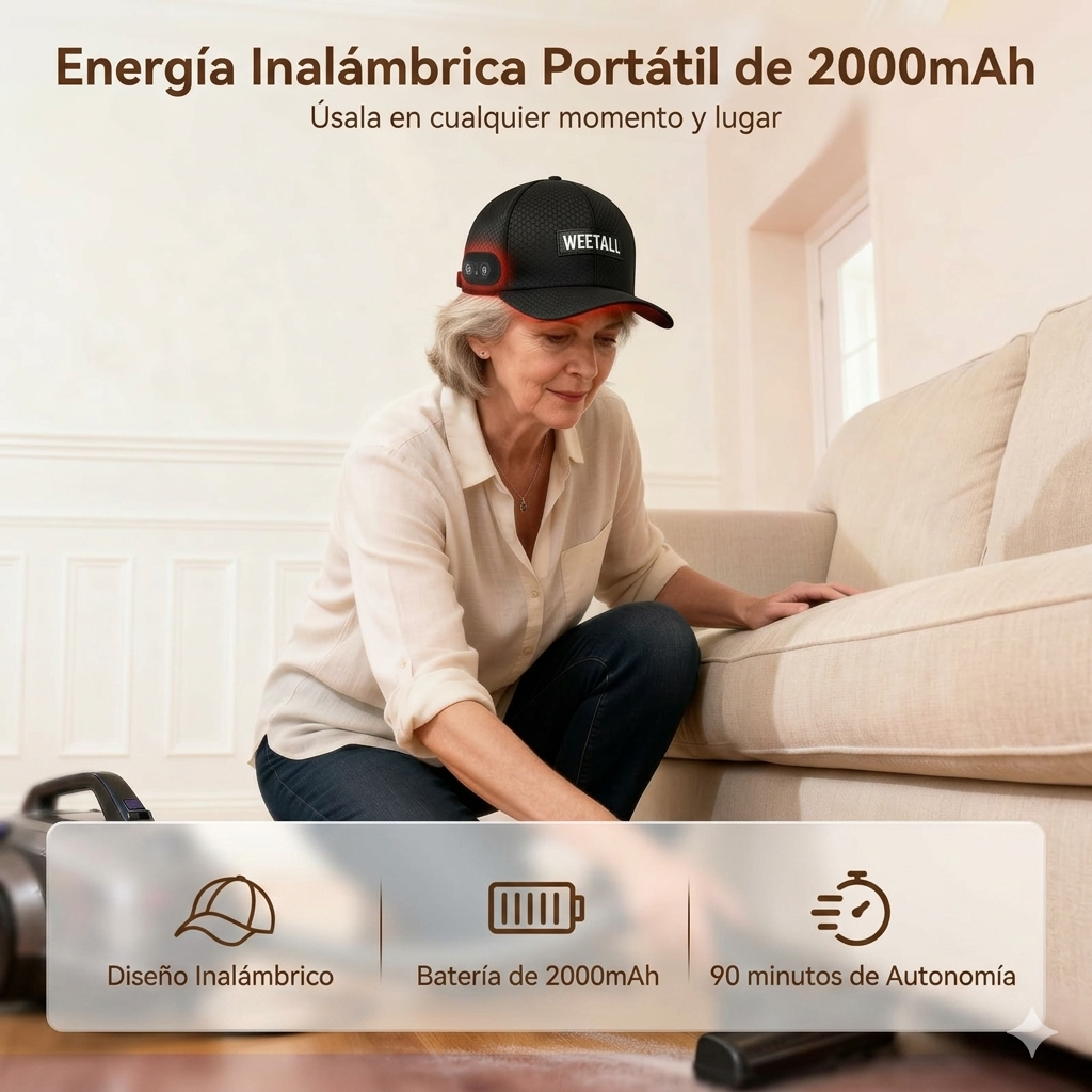Gorro de Terapia Capilar LED